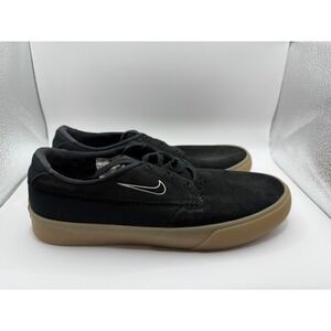 Nike SB Shane O Neil Black Suede Gum Sole Skate Shoes Men US 8.5 EUR 42
